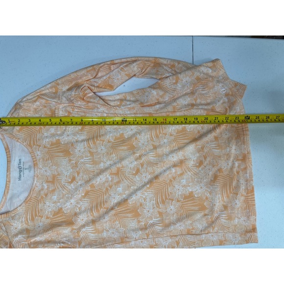 Hang Ten Womens S Swim Shirt UV Protection Beach Pool Resort Vacation Floral - Picture 4 of 7